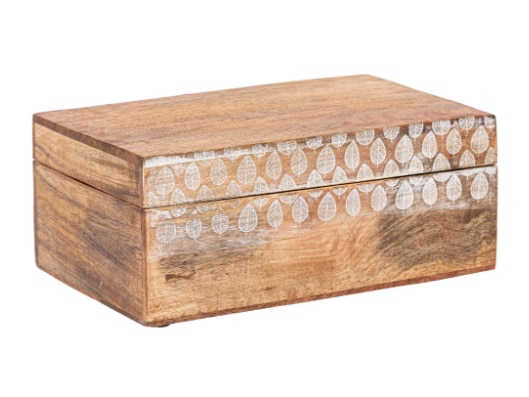 Caja madera print 28x18x12cm